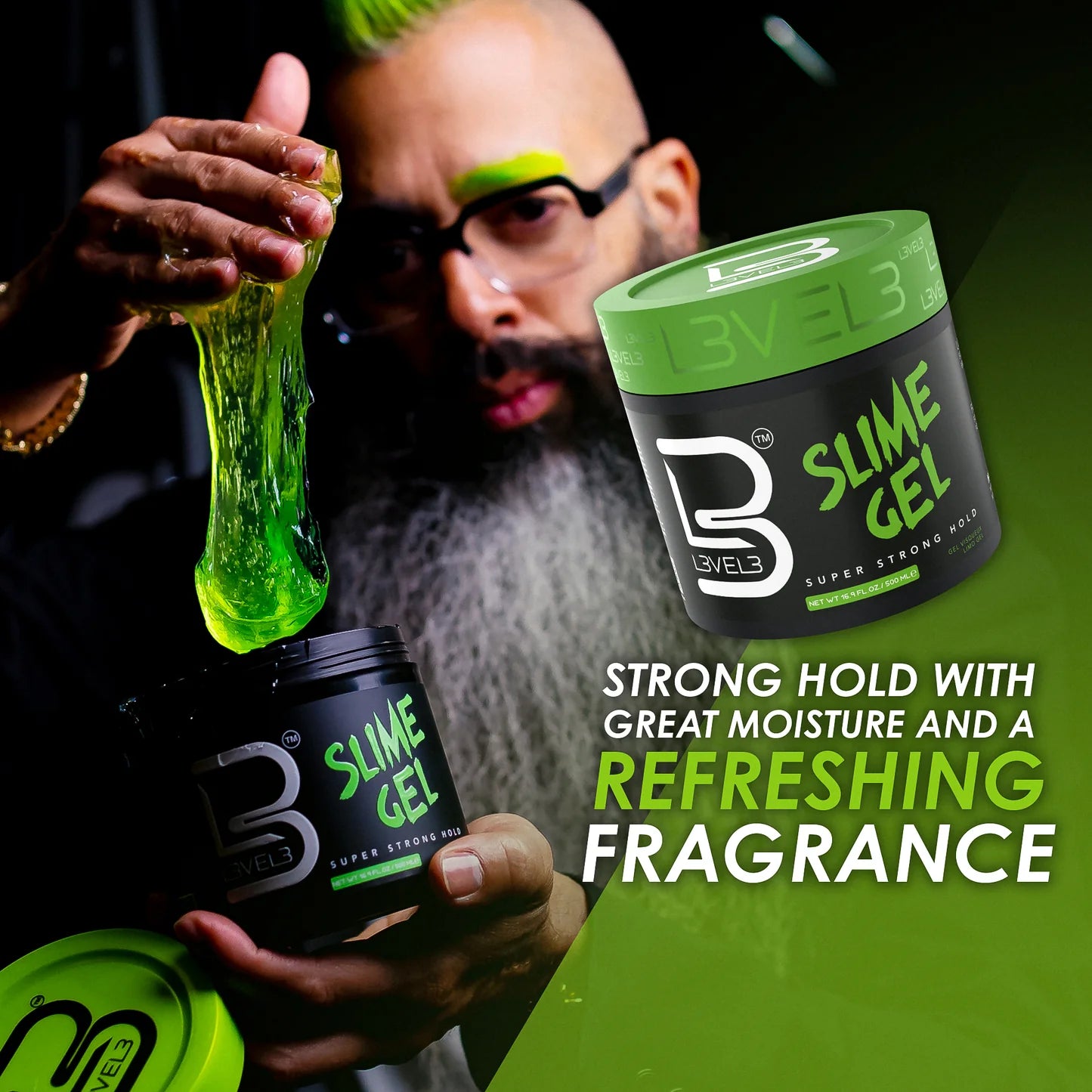 SLIME HAIR GEL SUPER STRONG 500 ML