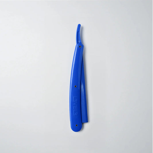 STRAIGHT RAZOR HOLDER BLUE
